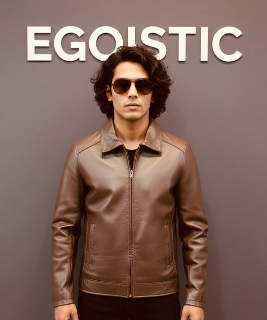 Egoistic- “HERITAGE” 100% LEATHER JACKET
