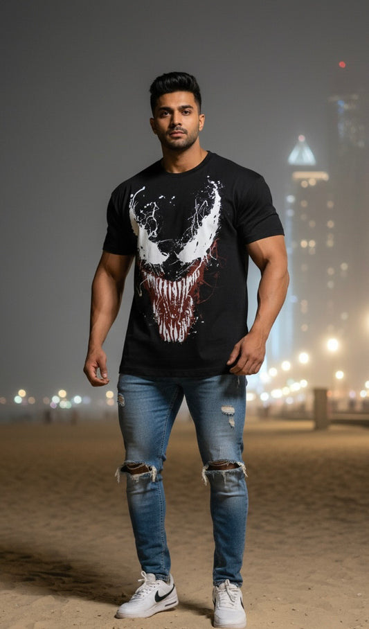 Egoistic Venom Oversized Graphic Tee