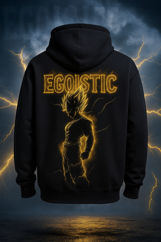 Egoistic Premium Goku Designer Hoodie - RADIUM (THAT SHINES AT NIGHT)