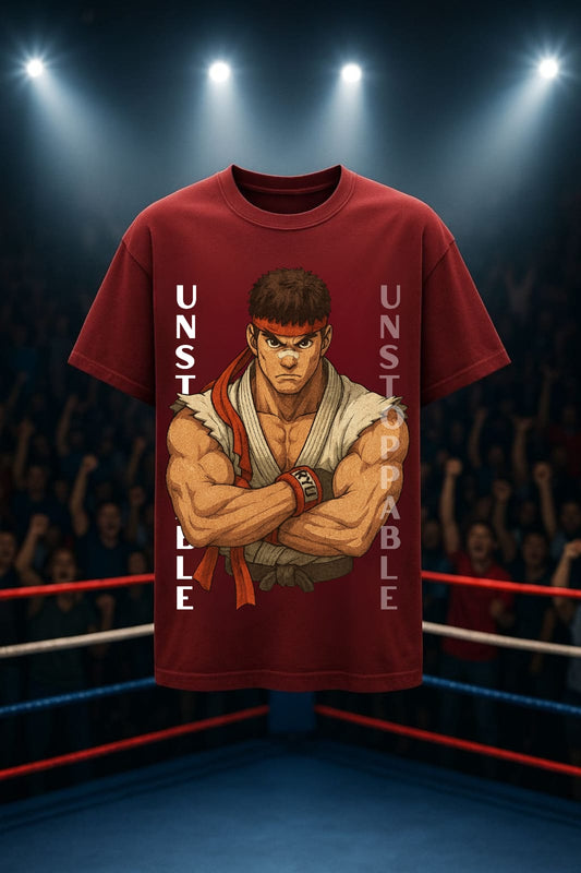 EGOISTIC “UNSTOPPABLE” RYU Oversized Tee