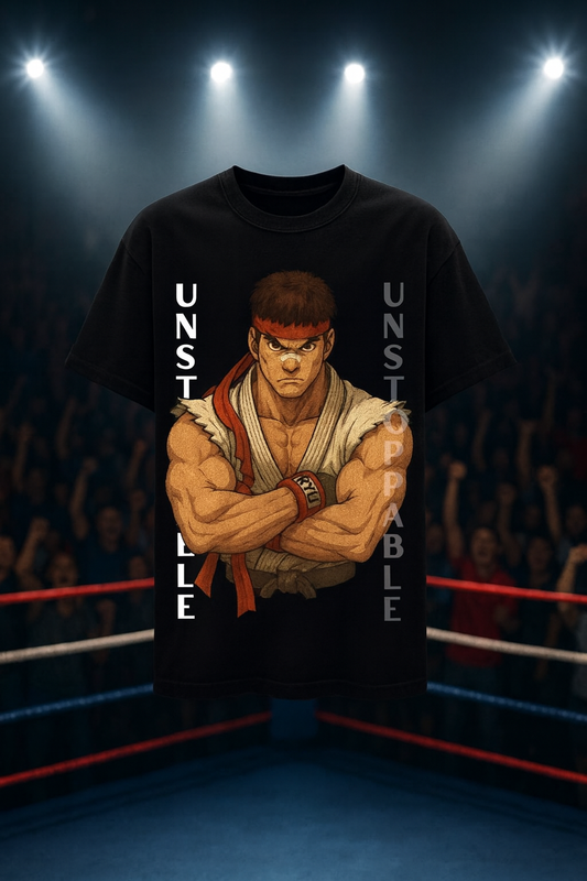 EGOISTIC “UNSTOPPABLE” RYU Oversized Tee