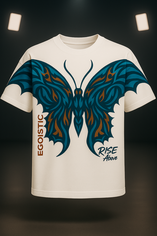 EGOISTIC – born to stand out (OVERSIZED BOXY FIT TEE)