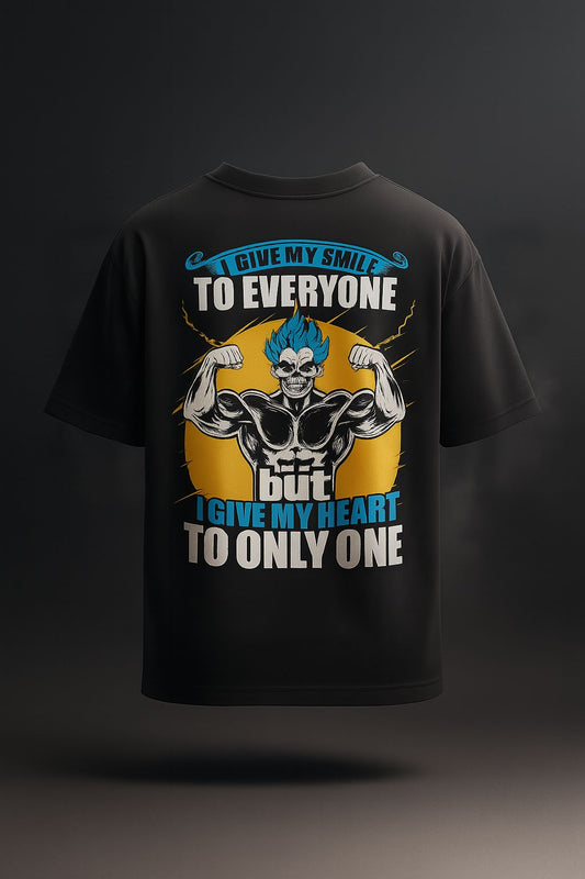 Smile & Love Oversized T-Shirt