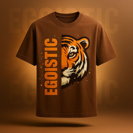 Egoistic Signature Tiger Oversized T-Shirt