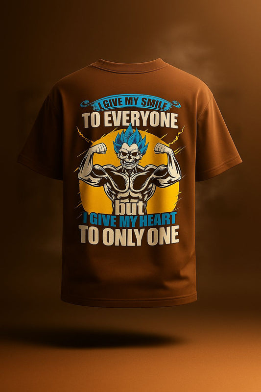 Smile & Love Oversized T-Shirt