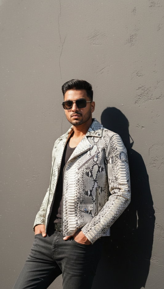 EGOISTIC Venom Royale||100% Python Embossed Leather🐍|| B Cool