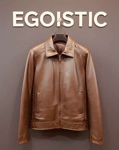 Egoistic- “HERITAGE” 100% LEATHER JACKET