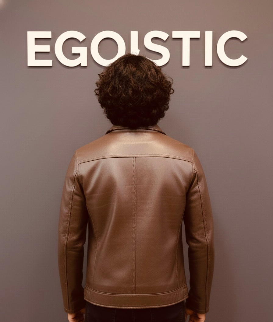 Egoistic- “HERITAGE” 100% LEATHER JACKET