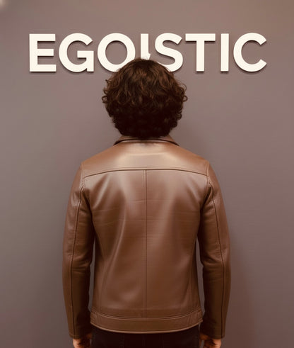 Egoistic- “HERITAGE” 100% LEATHER JACKET
