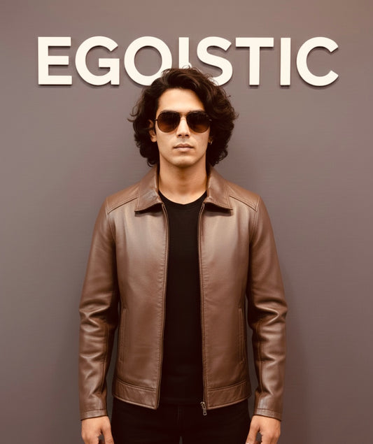 Egoistic- “HERITAGE” 100% LEATHER JACKET
