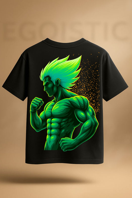 Bodybuilder Anime Oversized T-Shirt