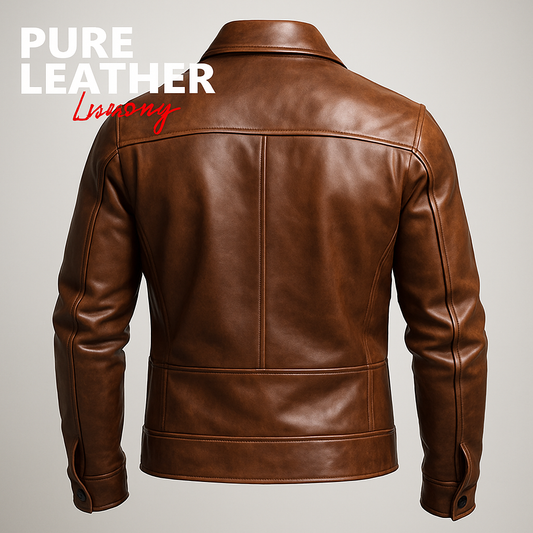 “Dominion” 100% Leather Jacket by EGOISTIC