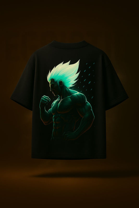 Bodybuilder Anime Oversized T-Shirt